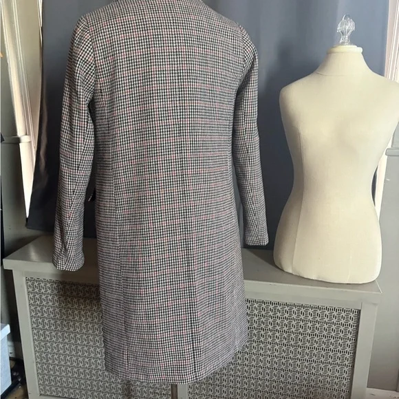 New Look Houndstooth Long Line Blazer - Picture 4 of 5